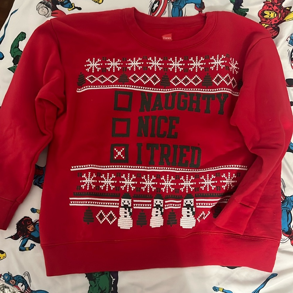 Youth small Christmas sweatshirt